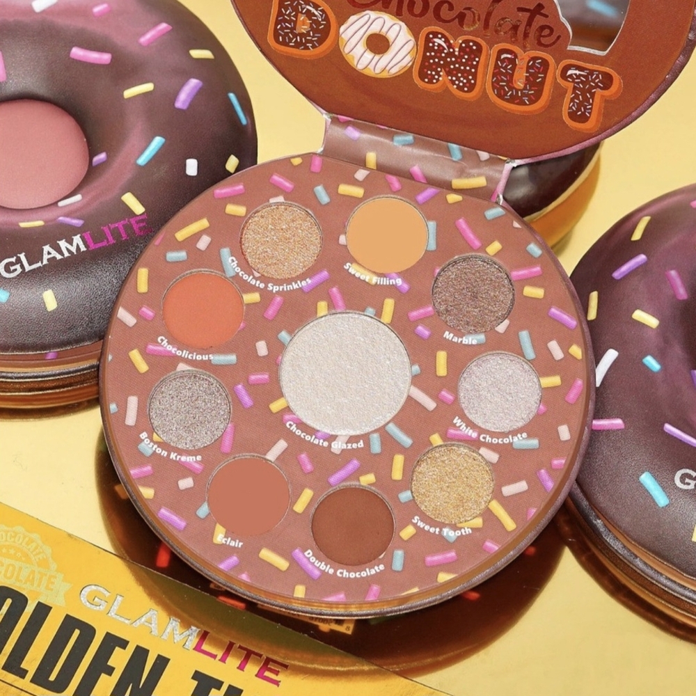 Glamlite Chocolate Donut Eyeshadow Palette